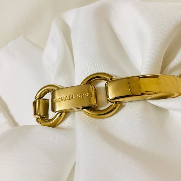Michael Kors Gold-Tone Link Bracelet - Picture 1 of 4